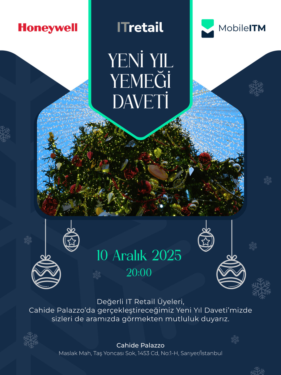 ITretail 2025 Yeni Yıl Daveti